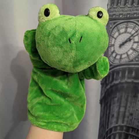 Pacynka Żabka 28x22 cm