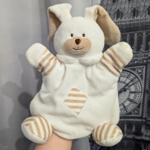 Pacynka Króliczek 20x18 cm