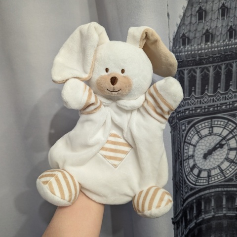 Pacynka Króliczek 20x18 cm