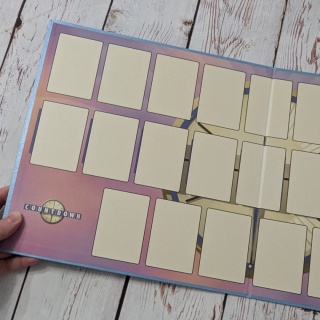 Plansza do gry z miejscami na karty 52x26 cm - do własnego wykorzystania na zajęciach