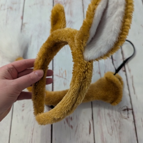 Przebranie Lis, Lisek - Opaska i ogon - pluszowe