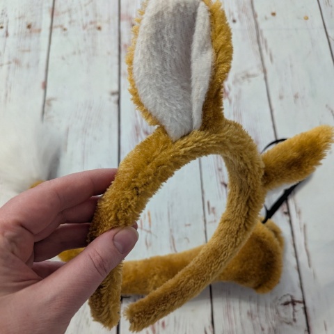 Przebranie Lis, Lisek - Opaska i ogon - pluszowe