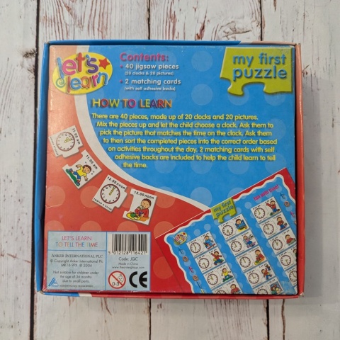 Tell the time My First Puzzle