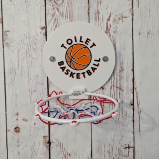 Toilet Basketball - kosz idealny do przyczepienia na tablicy suchościeralnej