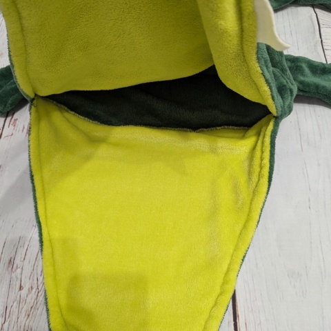 Wielki głodny krokodyl - do karmienia rekwizytami jezdzeniowymi - 110 cm - pluszowy, milusi