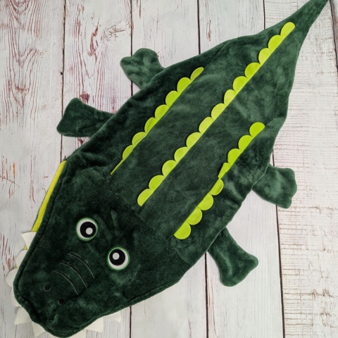 Wielki głodny krokodyl - do karmienia rekwizytami jezdzeniowymi - 110 cm - pluszowy, milusi