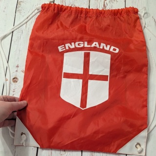 Worek z flagą i napisem ENGLAND