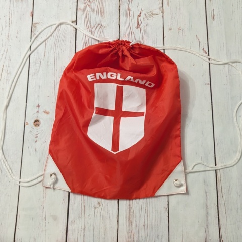 Worek z flagą i napisem ENGLAND