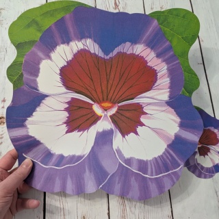 Zestaw Mat Kwiat - Duża i mała - Flower Big and Small - 2 sztuki