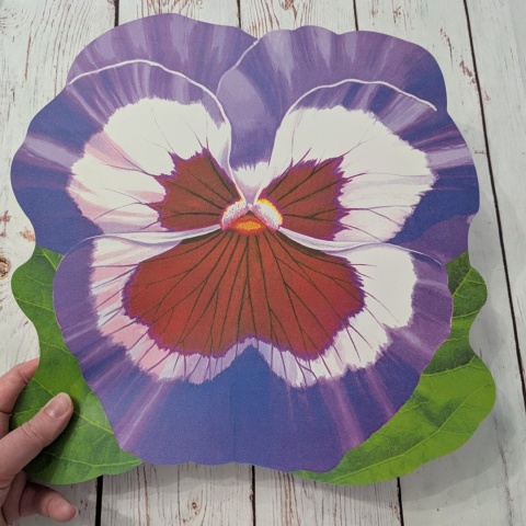 Zestaw Mat Kwiat - Duża i mała - Flower Big and Small - 2 sztuki