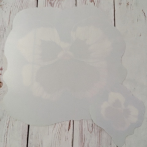 Zestaw Mat Kwiat - Duża i mała - Flower Big and Small - 2 sztuki