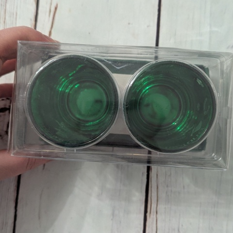 Zestaw dwóch świeczników z koniczynkami Leprechaun - St. Patrick's Day