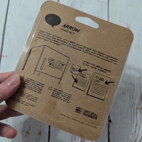Zestaw magnesów STRZAŁKI - 6 sztuk