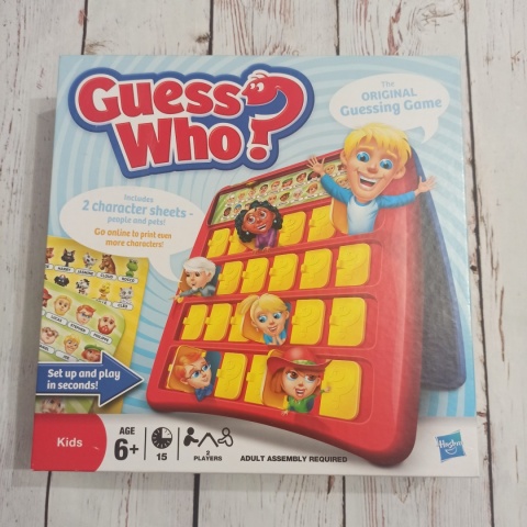 Guess Who? 2w1 People and Animals - gra do opisywania wyglądu i zadawania pytań