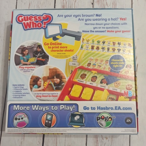 Guess Who? 2w1 People and Animals - gra do opisywania wyglądu i zadawania pytań