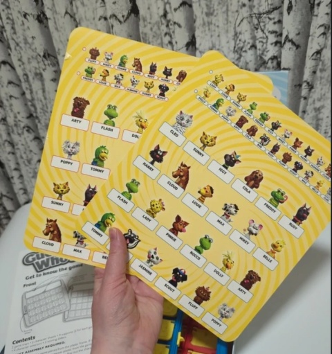 Guess Who? 2w1 People and Animals - gra do opisywania wyglądu i zadawania pytań