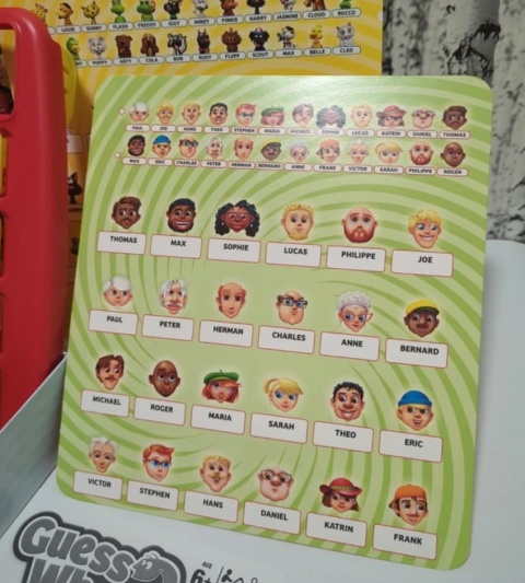 Guess Who? 2w1 People and Animals - gra do opisywania wyglądu i zadawania pytań