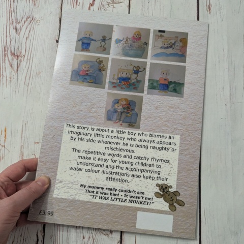 Książka Mummy's Little Monkey - Debbie Lynn Thomas - po angielsku NOWA