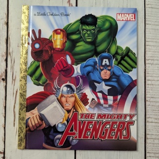 Książka Little Golden Book - The Mighty Avengers - po angielsku NOWA