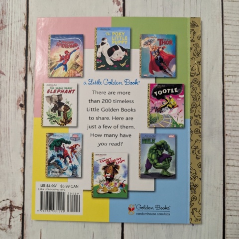 Książka Little Golden Book - The Mighty Avengers - po angielsku NOWA