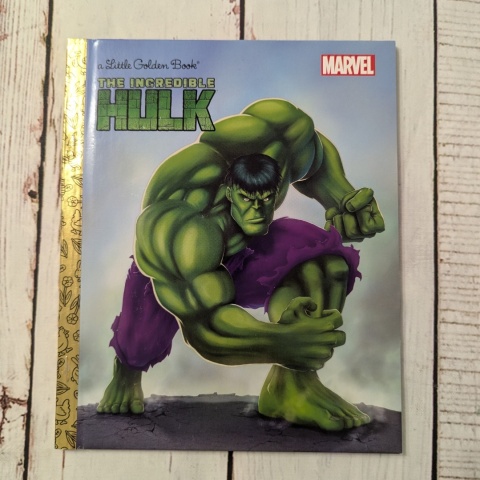 Książka Little Golden Book - The Incredible Hulk - po angielsku NOWA