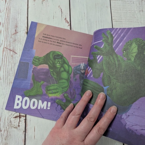 Książka Little Golden Book - The Incredible Hulk - po angielsku NOWA