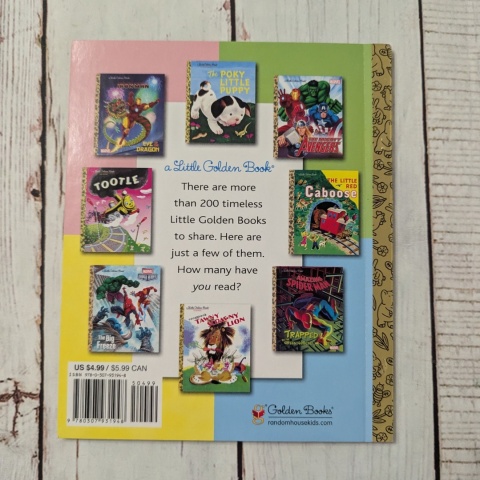 Książka Little Golden Book - The Incredible Hulk - po angielsku NOWA