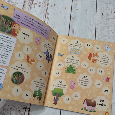 Książka Little Red Riding Hood - Sticker Fun - po angielsku z naklejkami NOWA