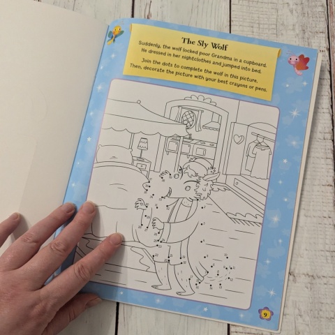 Książka Little Red Riding Hood - Sticker Fun - po angielsku z naklejkami NOWA