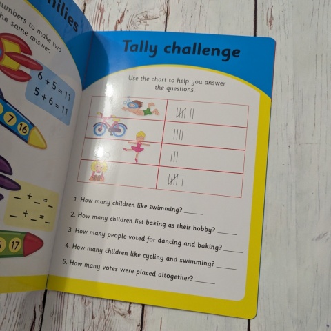 Książka Wipe Clean Workbook: I can Add - z markerem suchościeralnym W ŚRODKU NOWA