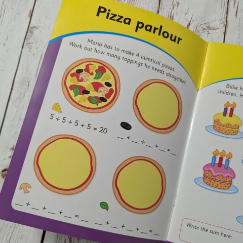 Książka Wipe Clean Workbook: I can Add - z markerem suchościeralnym W ŚRODKU NOWA