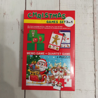 Christmas Games Set 3 in 1