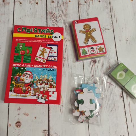 Christmas Games Set 3 in 1