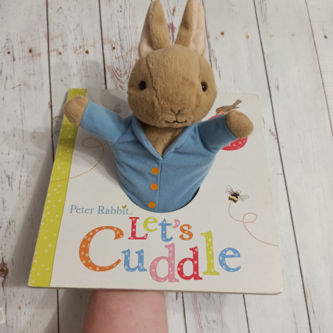 Książka Peter Rabbit z pacynką Książka Peter Rabbit z pacynką