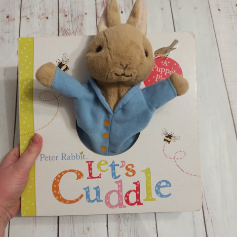 Książka Peter Rabbit z pacynką Książka Peter Rabbit z pacynką