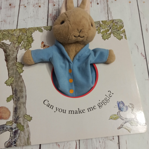 Książka Peter Rabbit z pacynką Książka Peter Rabbit z pacynką