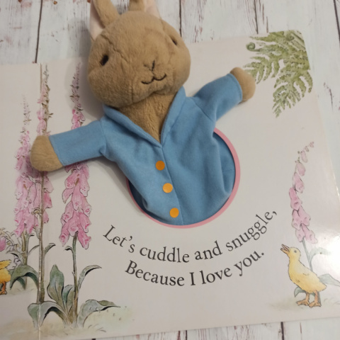Książka Peter Rabbit z pacynką Książka Peter Rabbit z pacynką