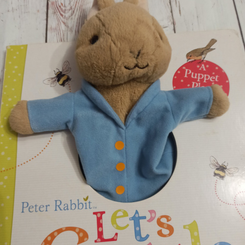 Książka Peter Rabbit z pacynką Książka Peter Rabbit z pacynką