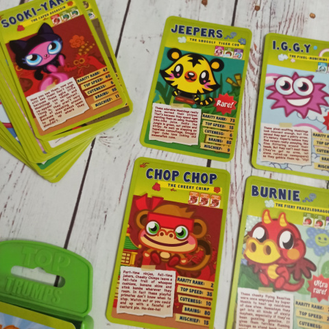 TOP TRUMPS - MOSHI MONSTERS