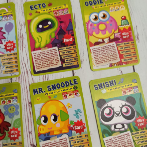 TOP TRUMPS - MOSHI MONSTERS