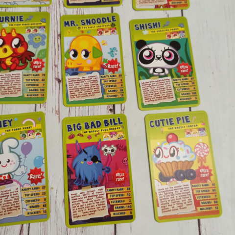 TOP TRUMPS - MOSHI MONSTERS