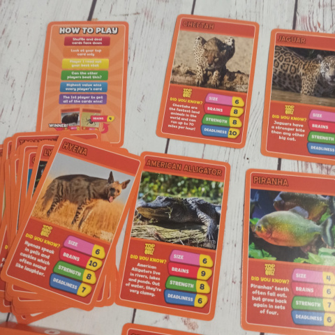 TOP TRUMPS - Predators Drapieżniki TOP TRUMPS - Predators Drapieżniki