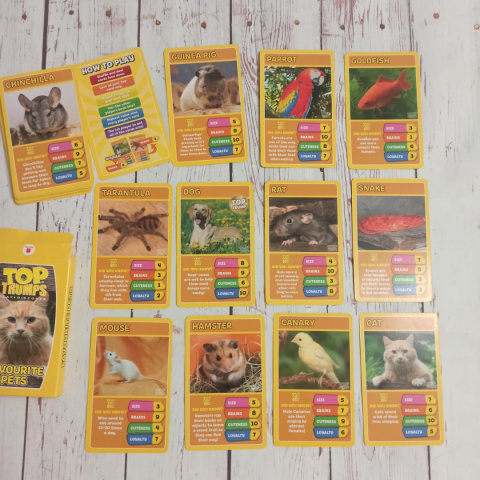 TOP TRUMPS - Pets Zwierzęta Domowe TOP TRUMPS - Pets Zwierzęta Domowe
