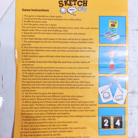 Get Ready Sketch Off Get Ready Sketch Off