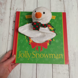 Jolly Snowman - książka z pacynką