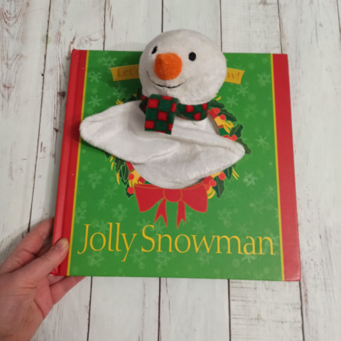 Jolly Snowman - książka z pacynką Jolly Snowman - książka z pacynką