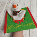 Jolly Snowman - książka z pacynką