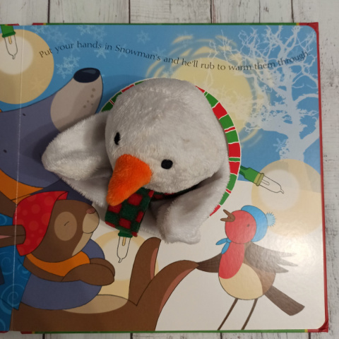 Jolly Snowman - książka z pacynką Jolly Snowman - książka z pacynką