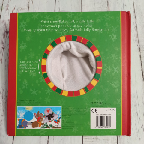Jolly Snowman - książka z pacynką Jolly Snowman - książka z pacynką