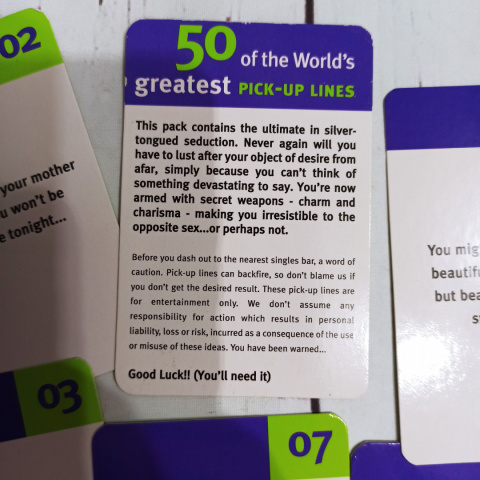 50 of the world greatest pick-up Lines - teksty po angielsku na podryw 50 of the world greatest pick-up Lines - teksty po angielsku na podryw